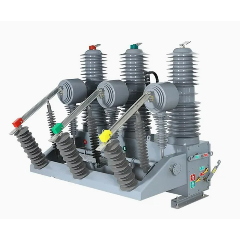 ZW32-12 outdoor pole-mounted vacuum circuit breaker with three-phase insulator columns
