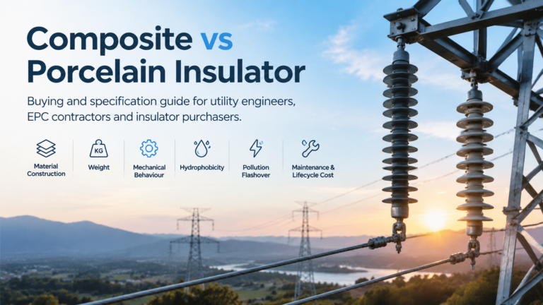 Composite vs Porcelain Insulator: Which Should You Specify?