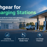 Cover image for a guide to switchgear and power distribution for EV charging stations