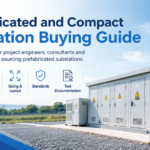 Cover image for a buying guide to prefabricated and compact substations