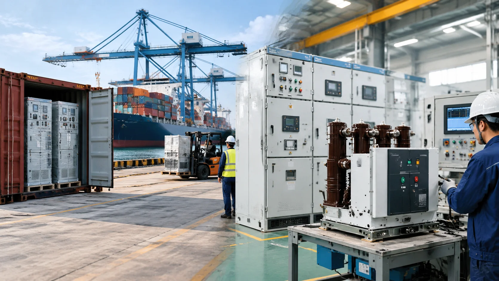 Eight-step import flow for medium-voltage switchgear from China cover